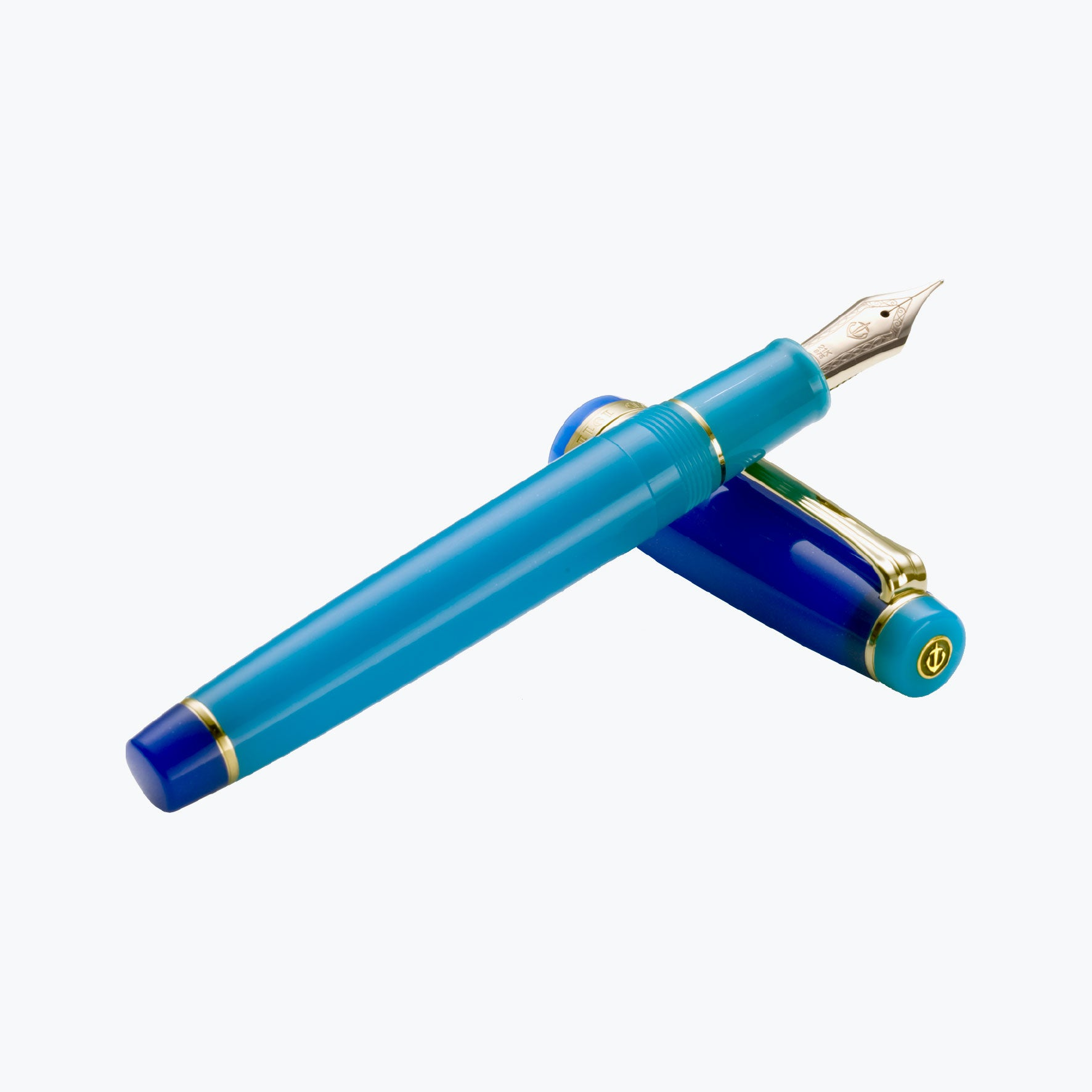 Sailor Pro Gear Blue Quasar Fountain Pen (MF) 21K