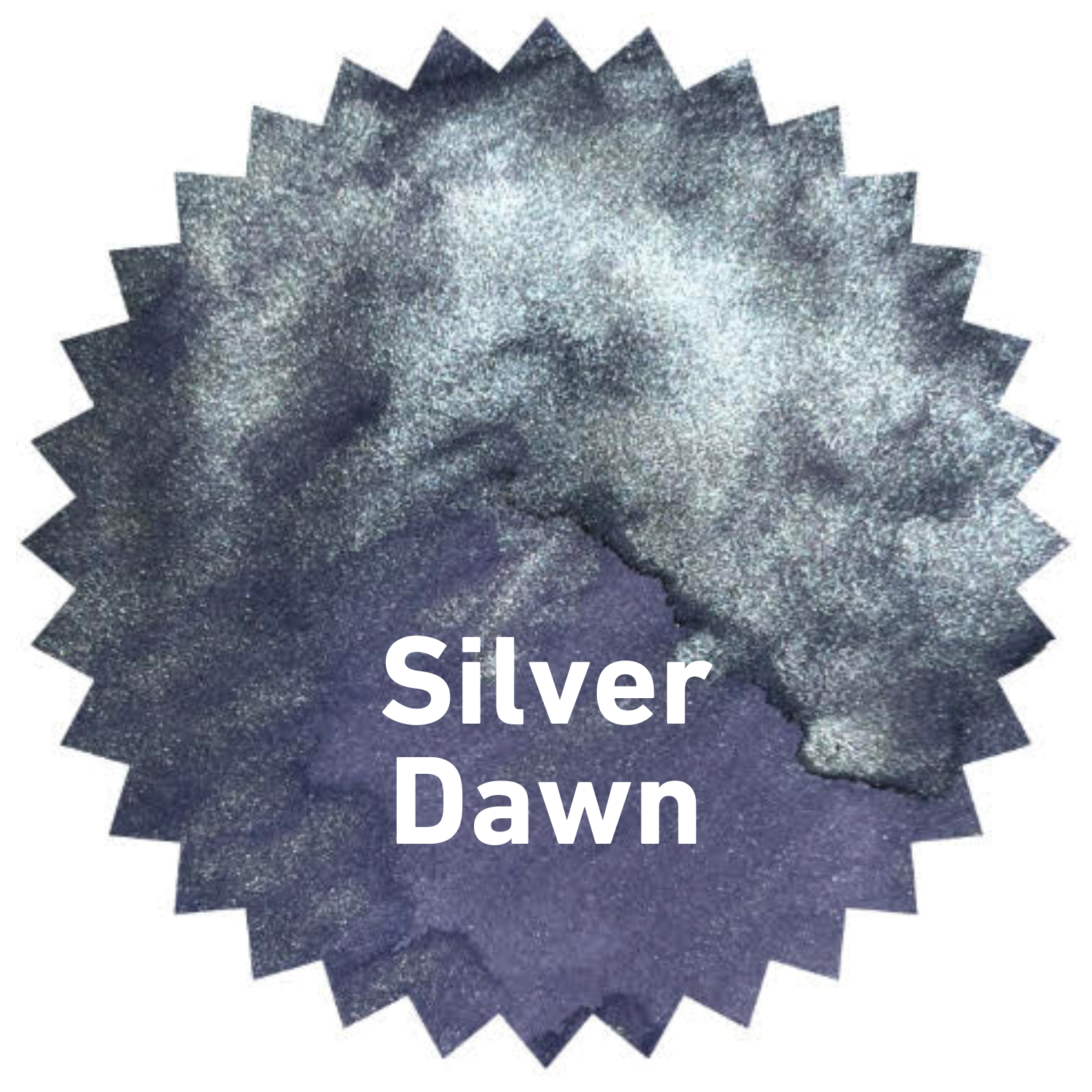 Robert Oster Shake 'N' Shimmy Ink Bottle Silver Dawn, 50ml