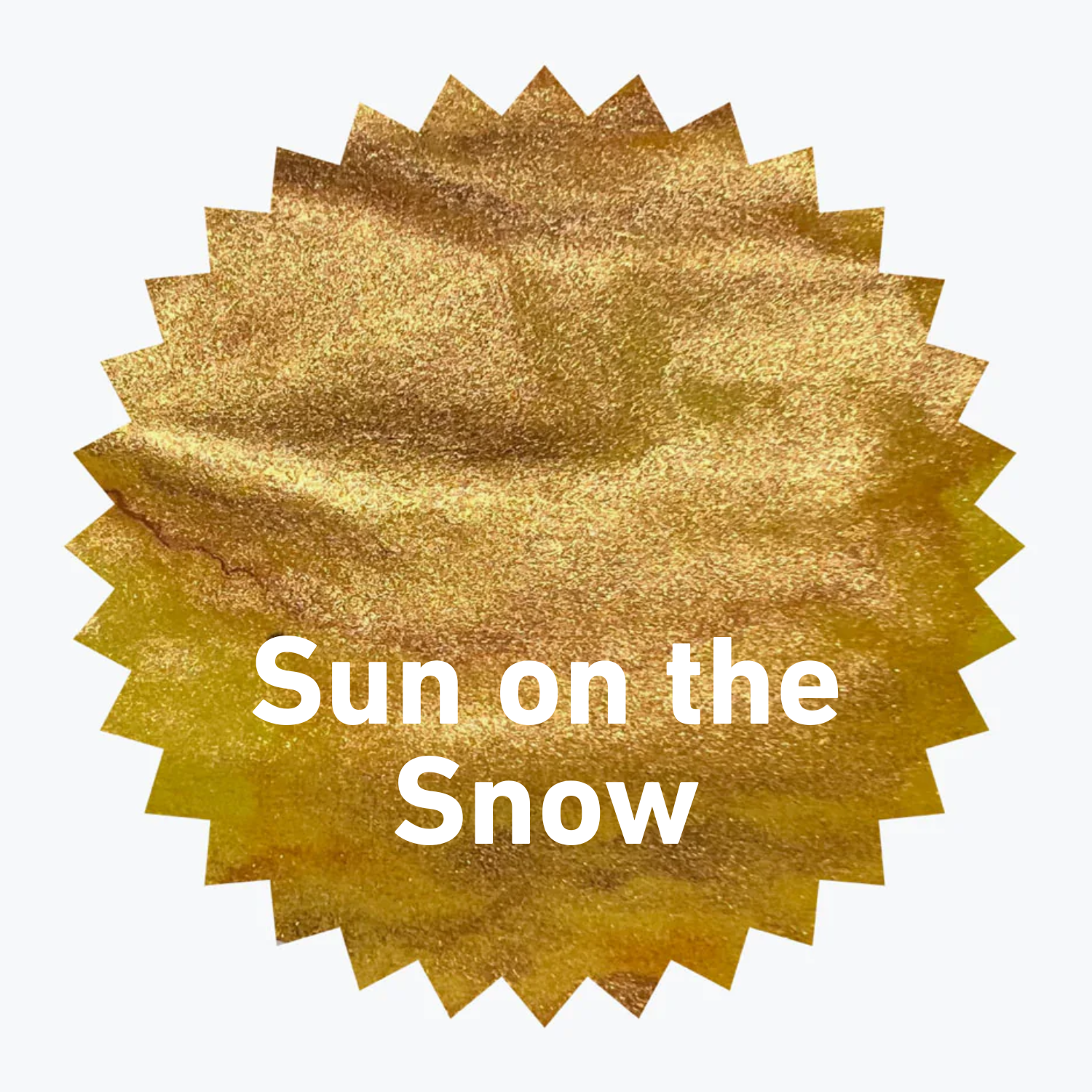 Robert Oster Shake 'N' Shimmy Ink Bottle Sun on the Snow, 50ml