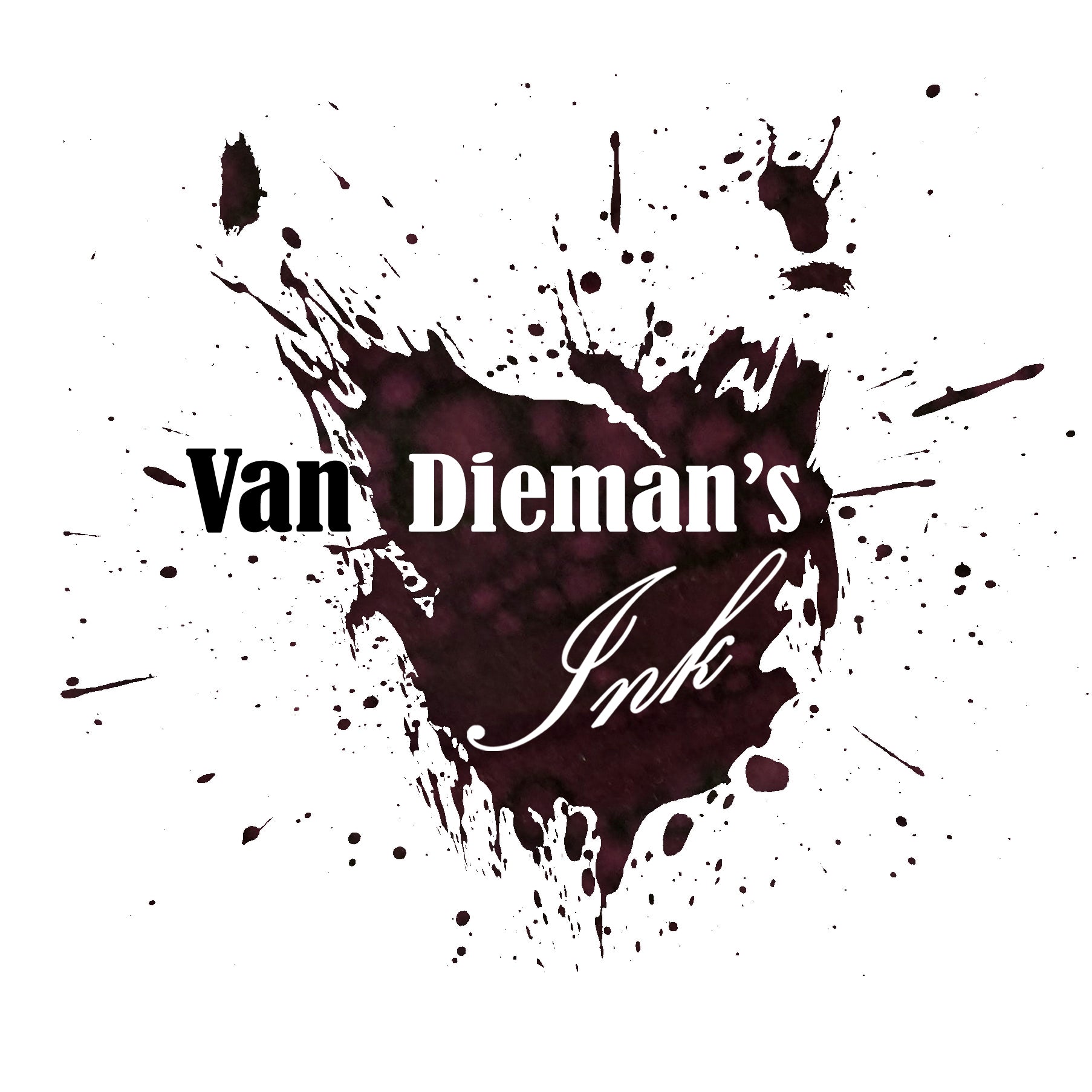 VAN DIEMAN'S INK Pencraft the Boutique Crimson Ecrit Ink Bottle 30ml - Pencraft the boutique
