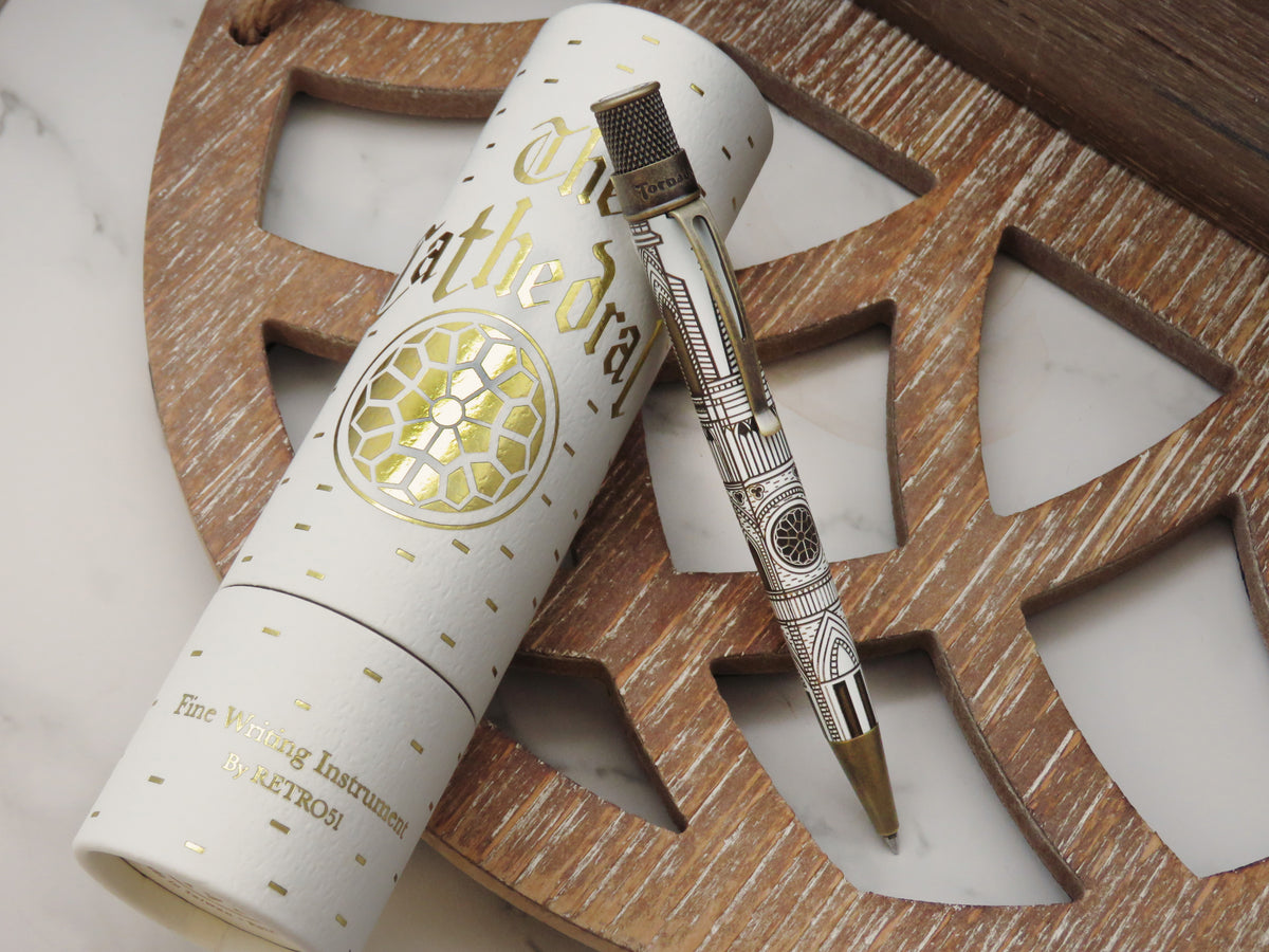 Retro 51 Tornado Vintage Metalsmith Cathedral Rollerball