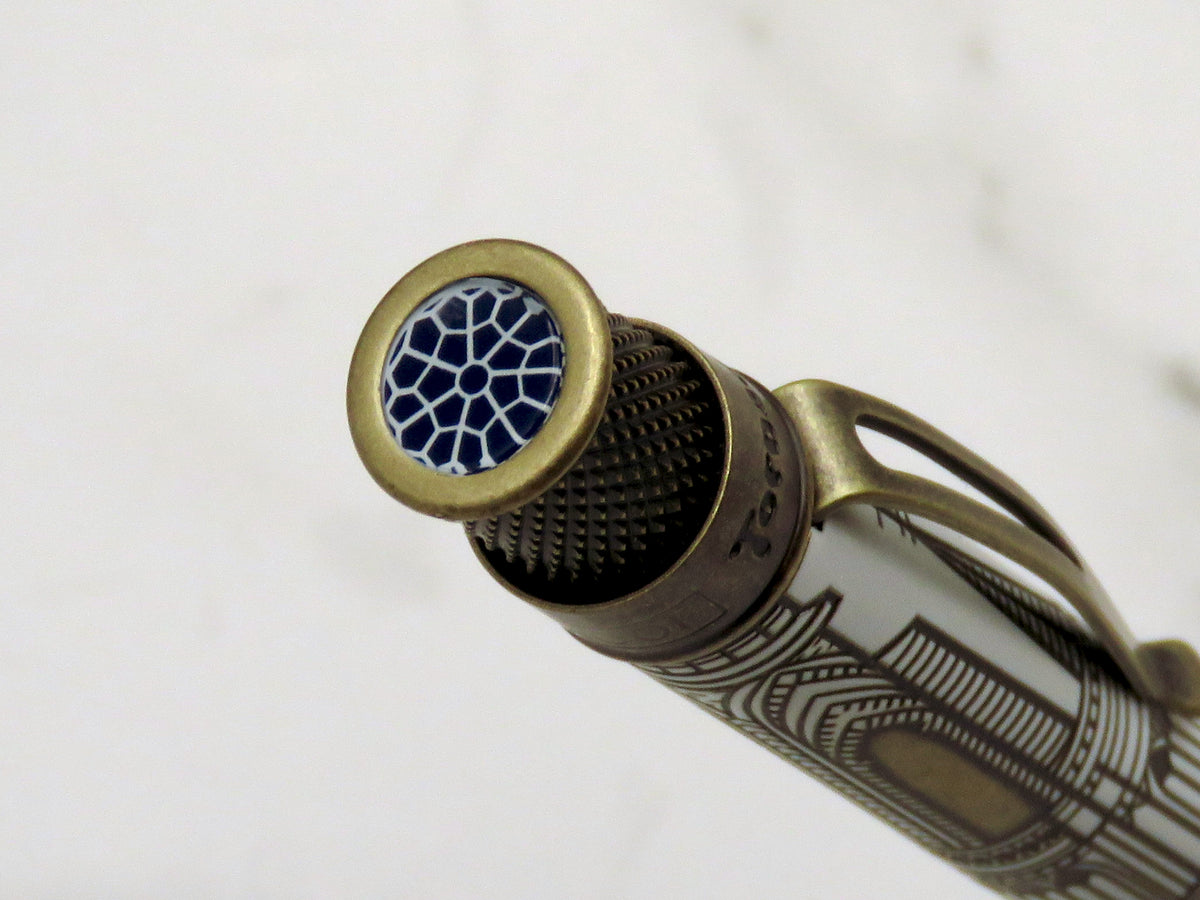 Retro 51 Tornado Vintage Metalsmith Cathedral Rollerball