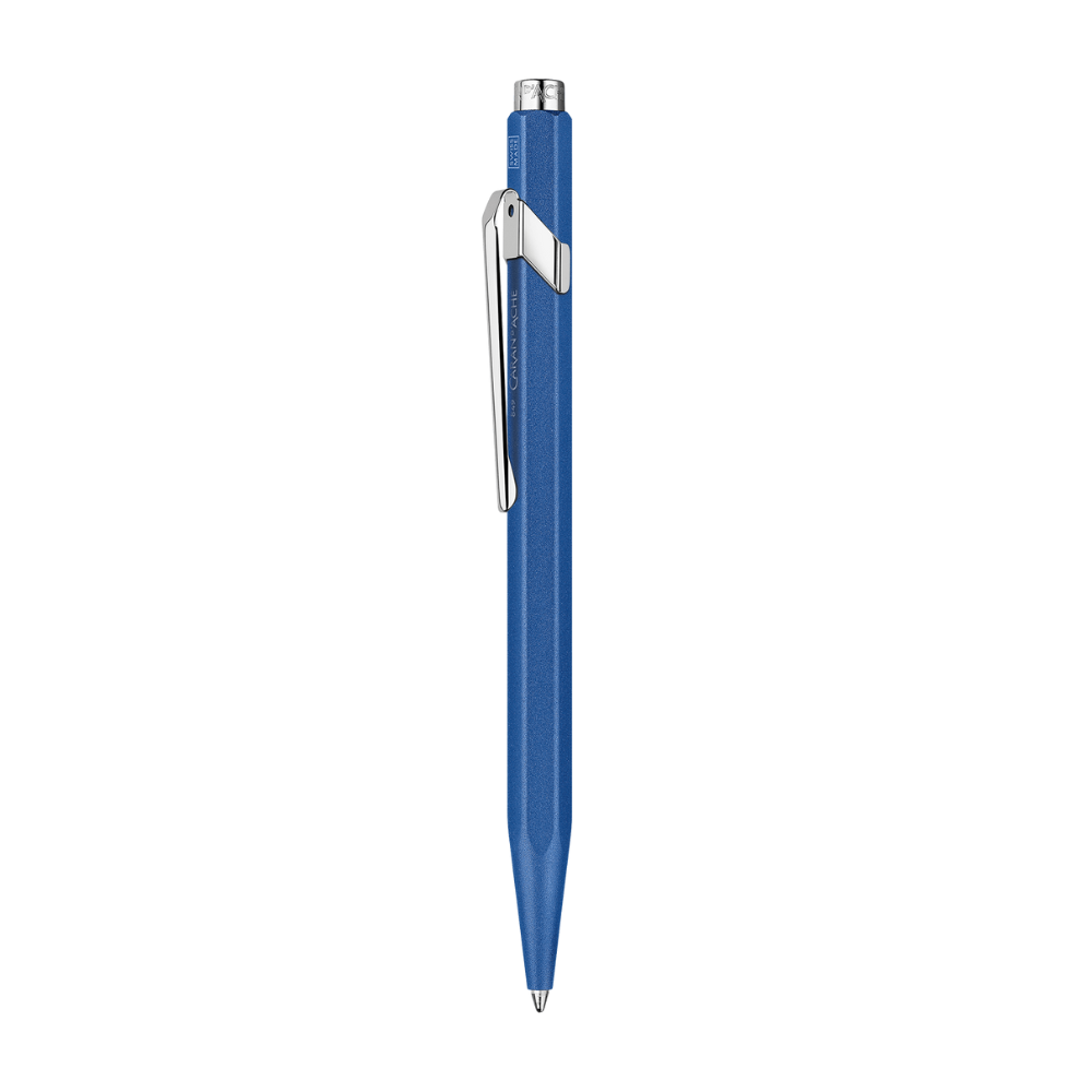 Caran d'Ache 849 COLORMAT-X Blue Ballpoint Pen