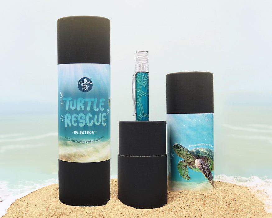 Retro 51 Tornado Rescue Sea Turtle Ballpoint