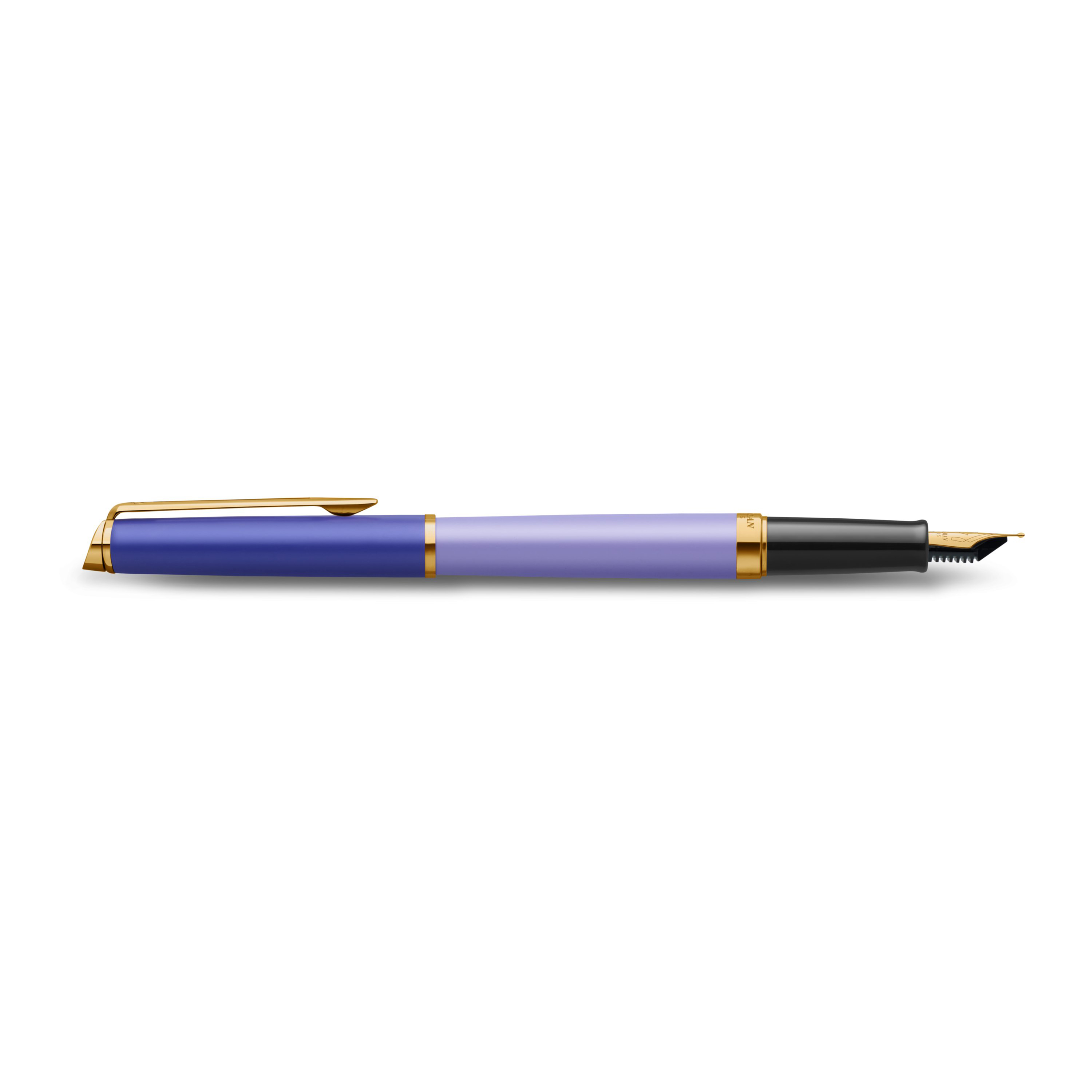 Waterman Hemisphere Colour Blocking Purple Gold Trim Fountain Pen - Pencraft the boutique