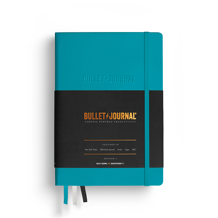 Leuchtturm1917 Bullet Journal Edition 2 Medium (A5) Turquoise - Pencraft the boutique