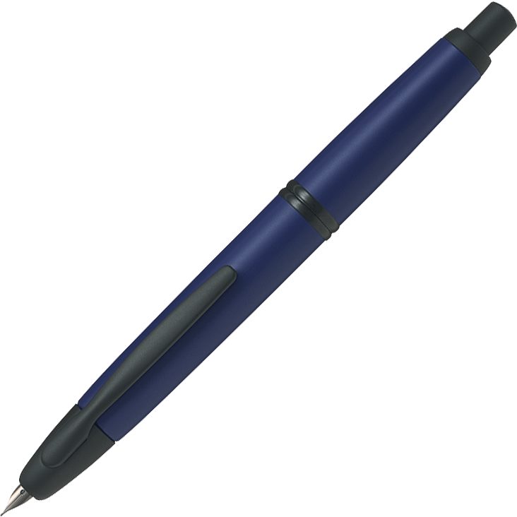 Pilot Capless Vanishing Point Matte Blue Fountain Pen