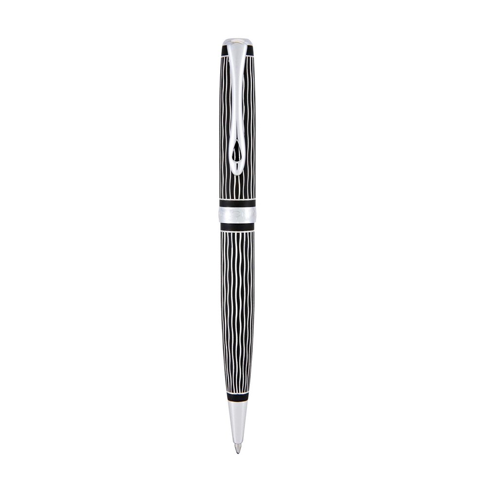 Diplomat Excellence A2 Lapis Wave Chrome Ballpoint