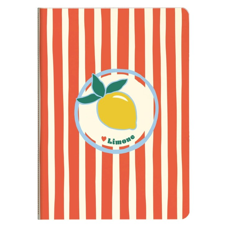 Clairefontaine Dolce Amore Stitched Notebook A5 Ruled - Pencraft the boutique