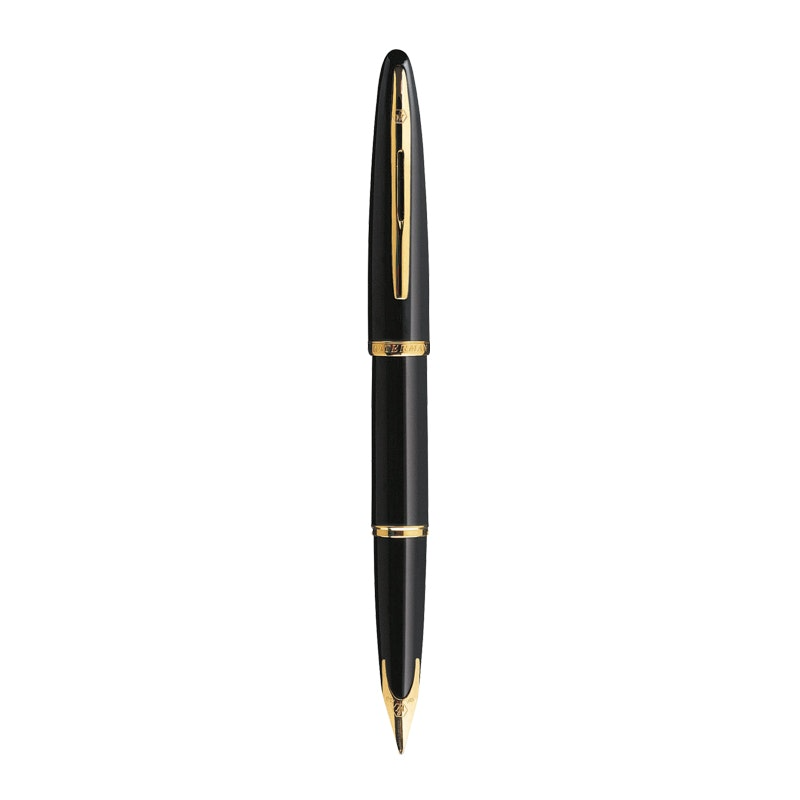 Waterman Carene Black Sea Gold Trim Fountain Pen Medium