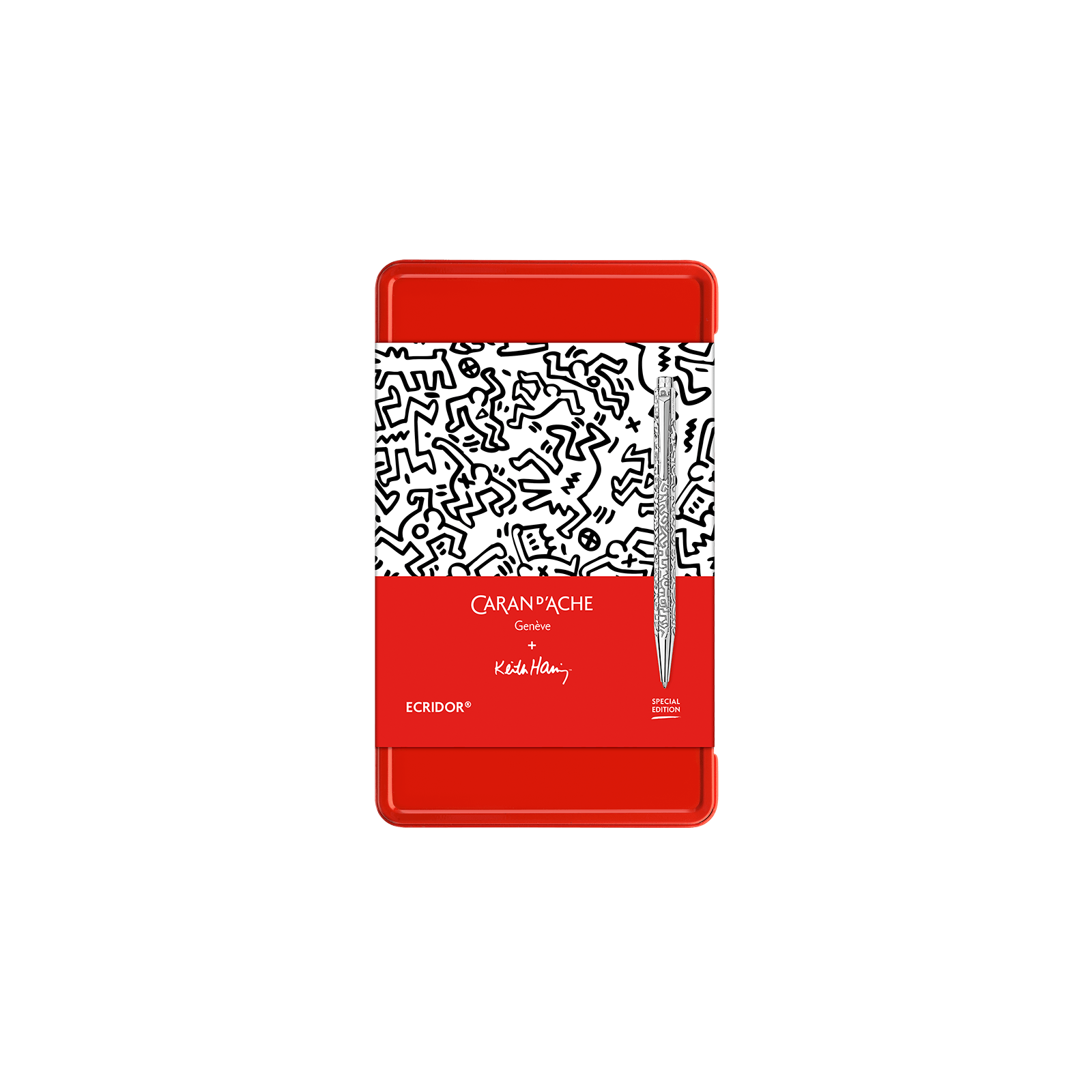 Caran d'Ache Set Ecridor Keith Haring Special Edition Ballpoint - Pencraft the boutique