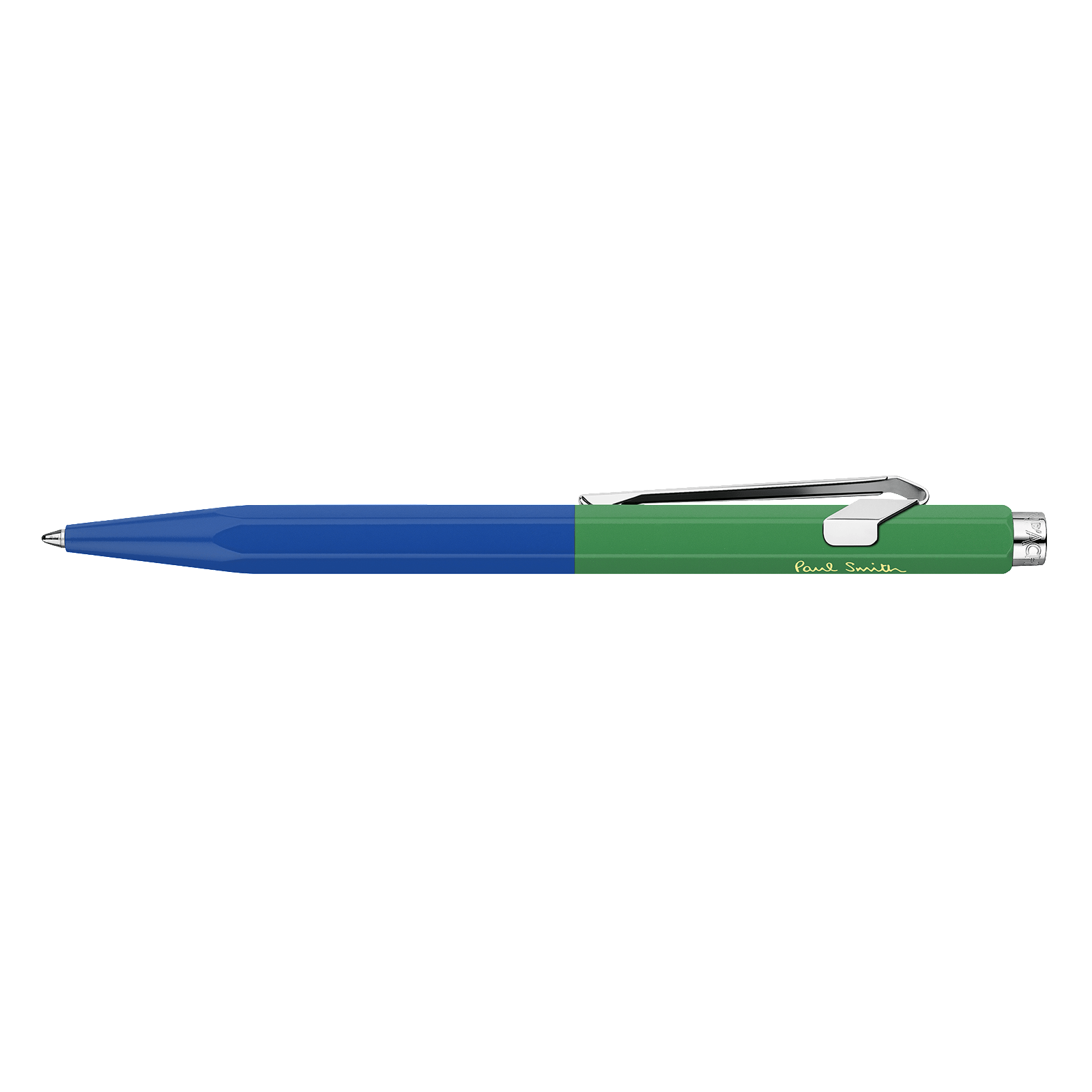 Caran D'Ache + Paul Smith Edition 4 849 Limited Edition Cobalt Emerald Ballpoint Pen - Pencraft the boutique