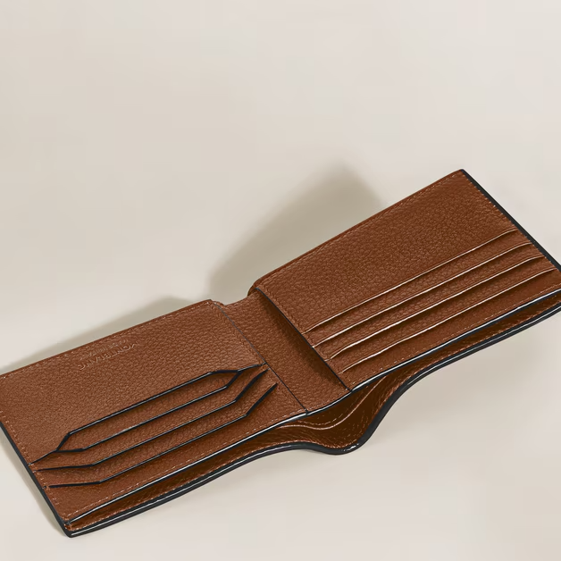 Montblanc Grain Wallet 8cc Fauve