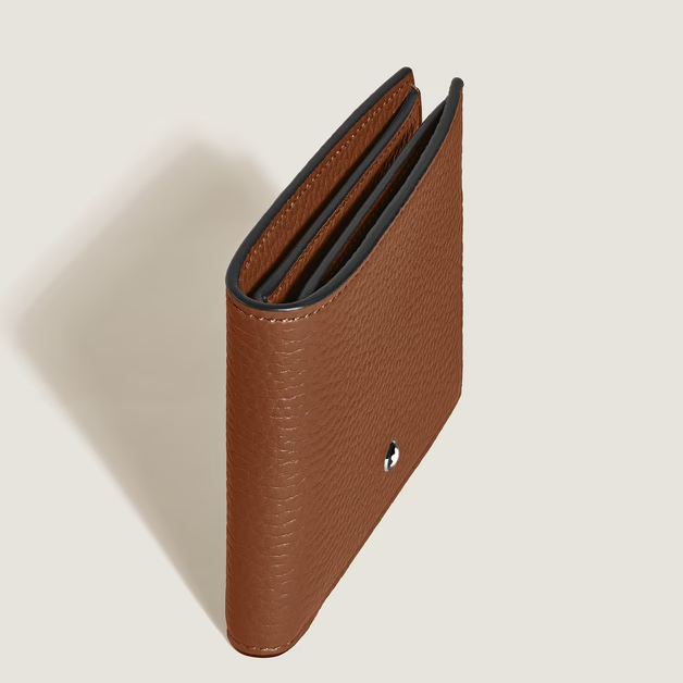 Montblanc Grain Wallet 8cc Fauve