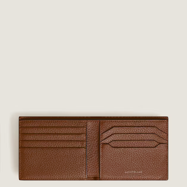 Montblanc Grain Wallet 8cc Fauve
