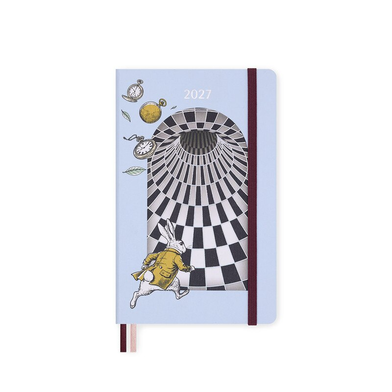 Moleskine 2027 12 Month Daily Hard Cover Diary Large Alice in Wonderland