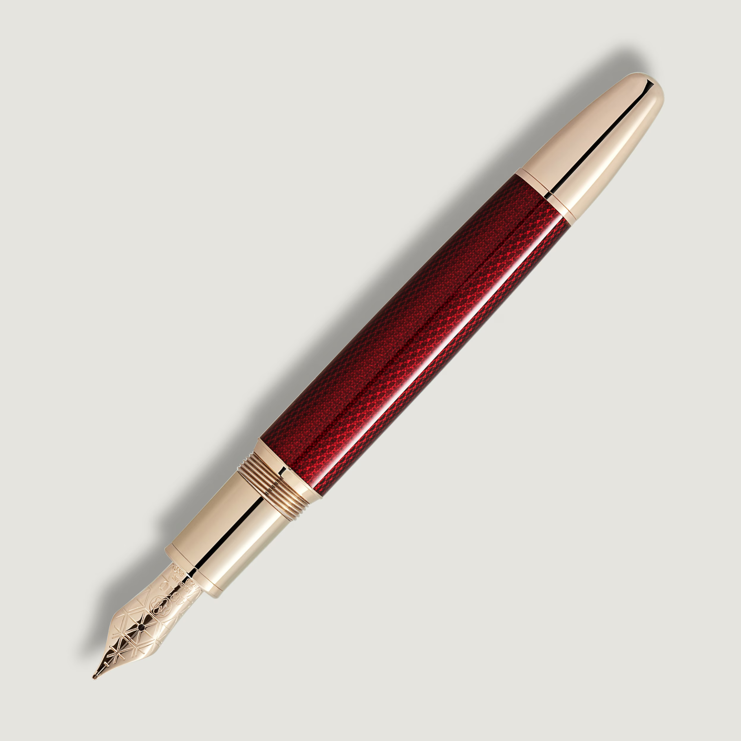 Montblanc Meisterstuck Solitaire Golden Hour LeGrand Fountain Pen