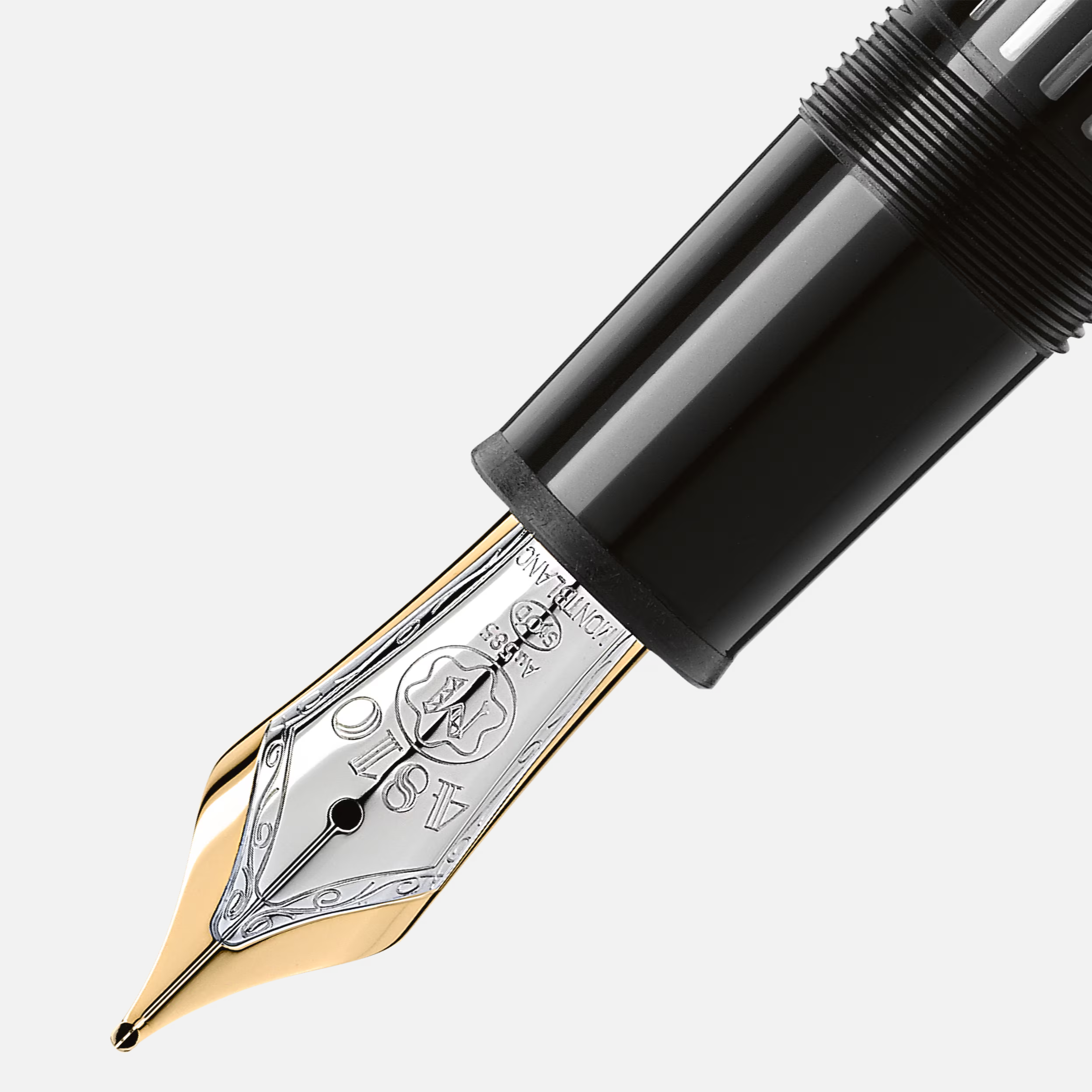 Montblanc Meisterstuck LeGrand Black Gold Fountain Pen