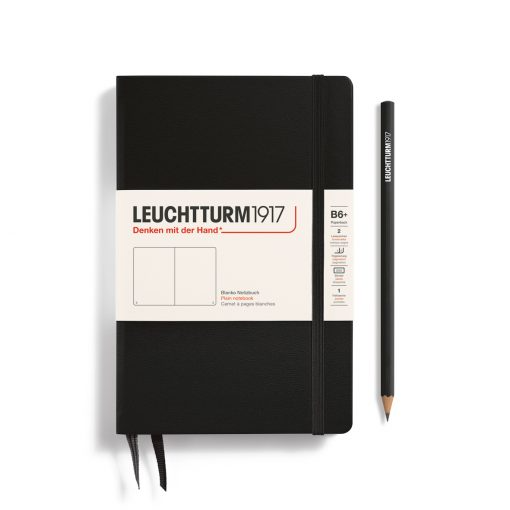 leuchtturm1917 Notebook Hardcover (B6+) Plain Black