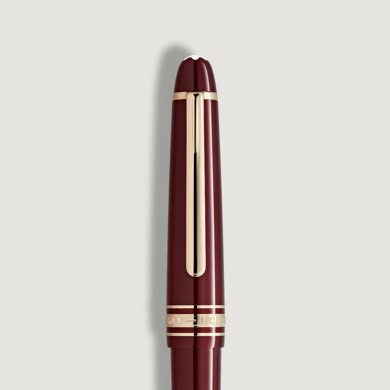 Montblanc Meisterstück Midsize Burgundy Red Ballpoint