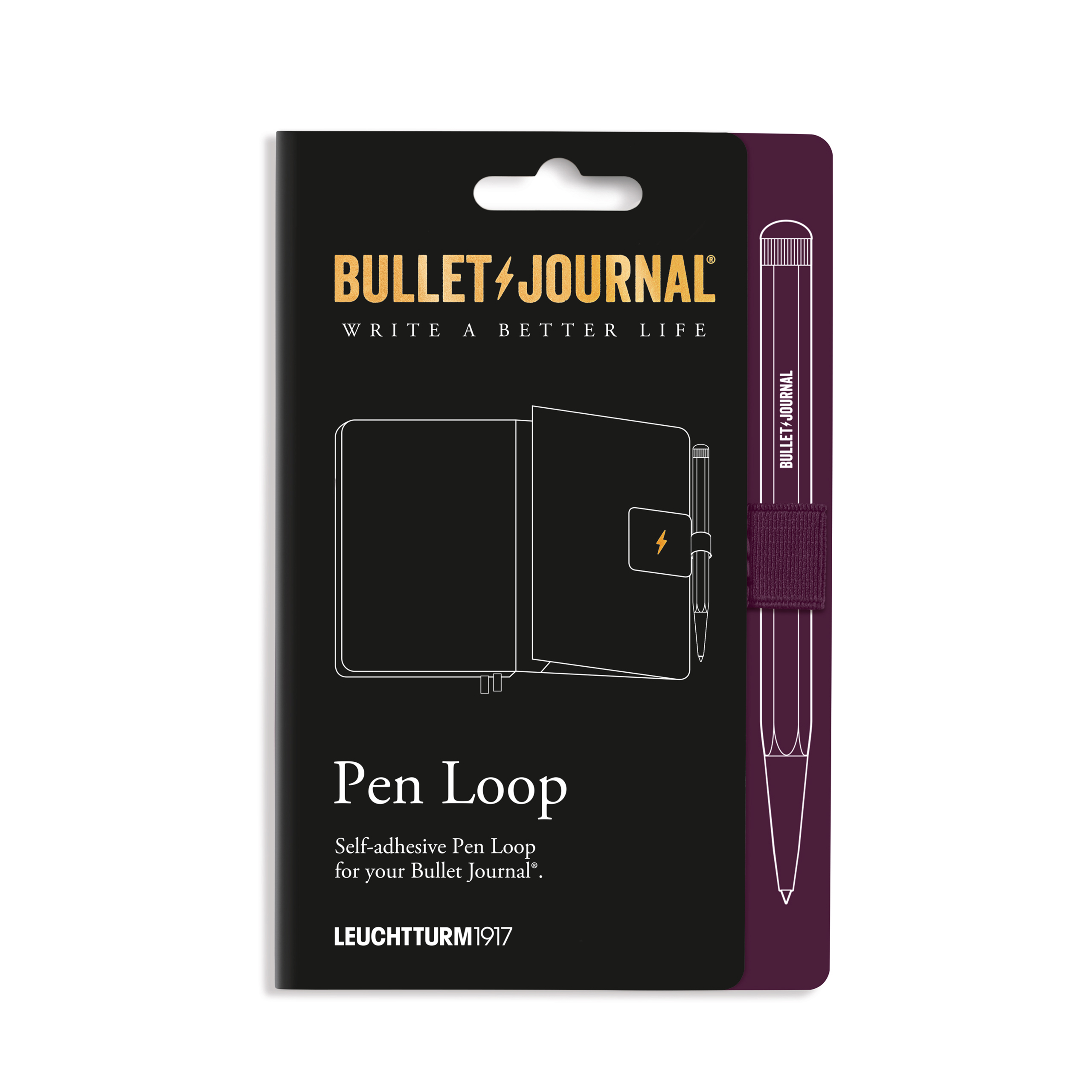 Leuchtturm1917 Bullet Journal Pen Loop Purple