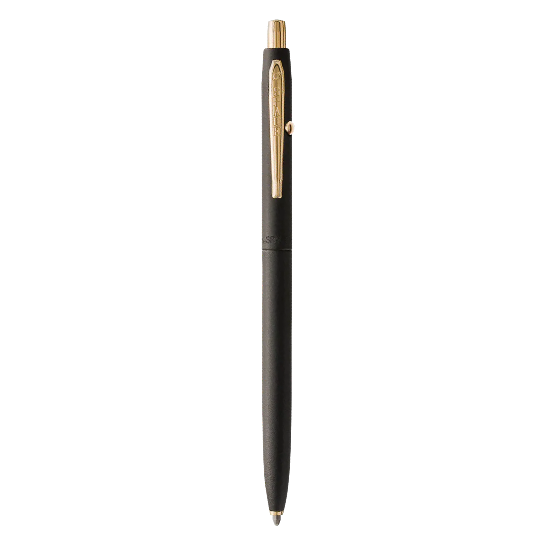 Fisher Space Pen Shuttle Matte Black Gold Accents