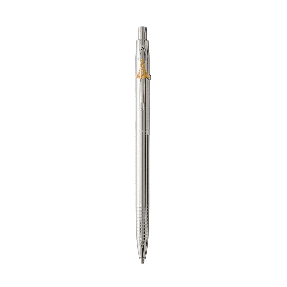 Fisher Space pen Chrome Plated with Gold Shuttle