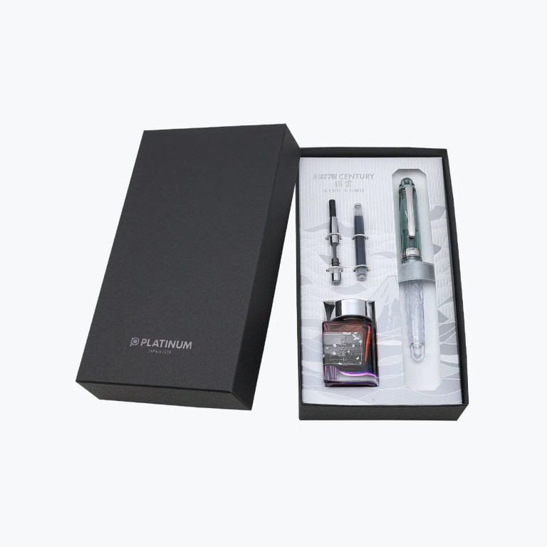 Platinum 3776 Century Limited Edition Kinu-Gumo Green Fountain Pen - Pencraft the boutique