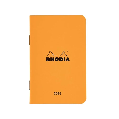 Rhodia 2026 Monthly Planner Pocket Orange - Pencraft the boutique