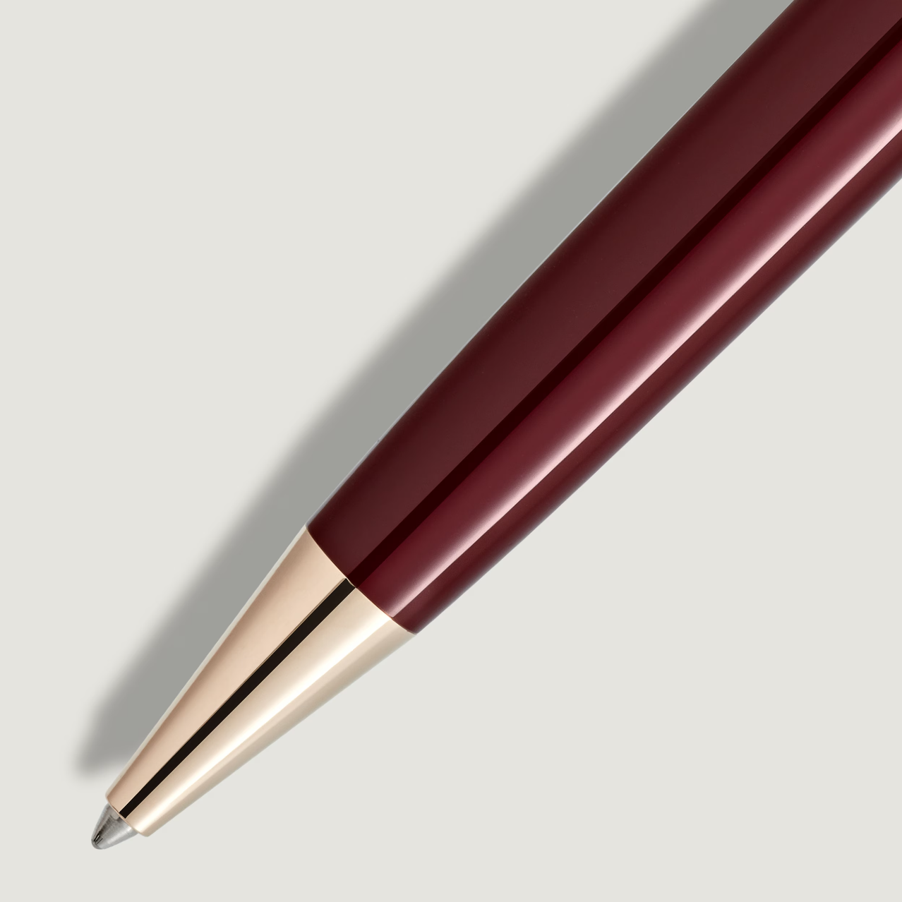 Montblanc Meisterstück Midsize Burgundy Red Ballpoint
