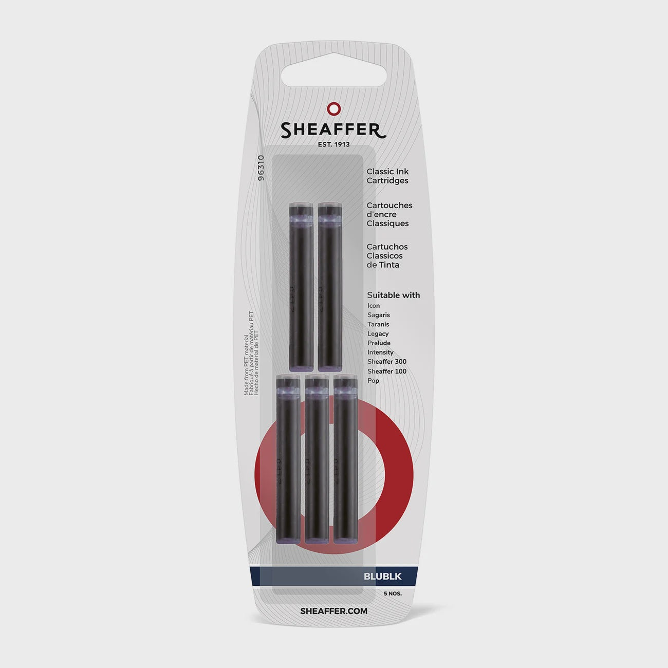 Sheaffer Ink Cartridge Blue Black