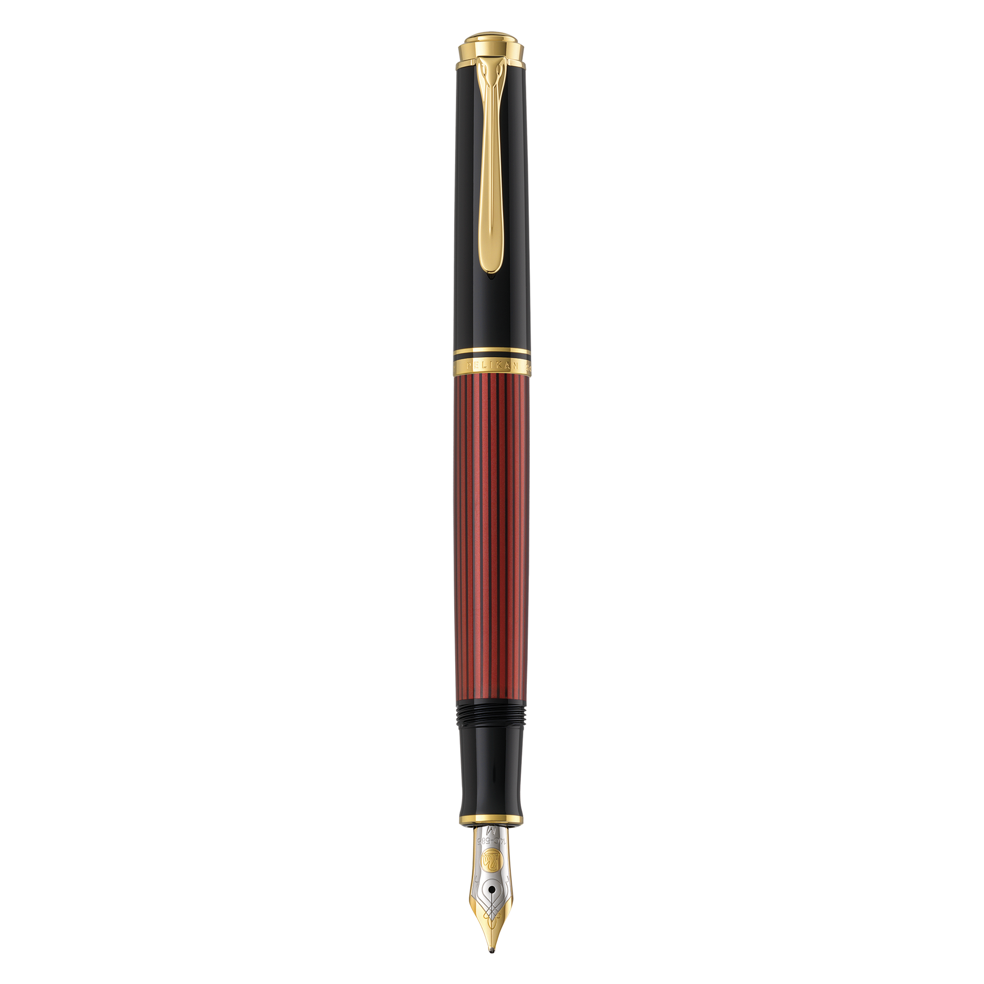 Pelikan Souverän M600 Black Red Fountain Pen - Pencraft the boutique
