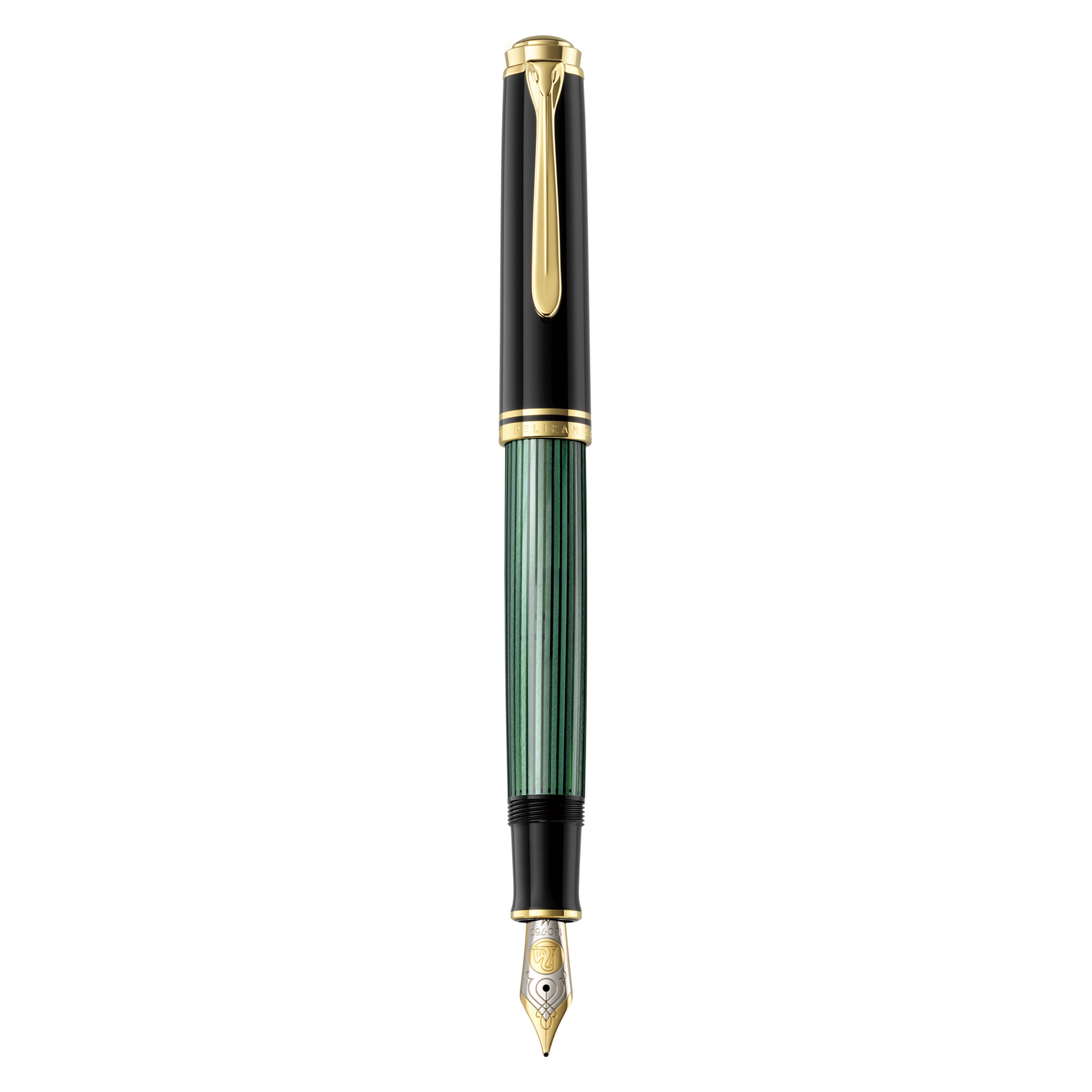 Pelikan Souverän M800 Black Green Fountain Pen - Pencraft the boutique