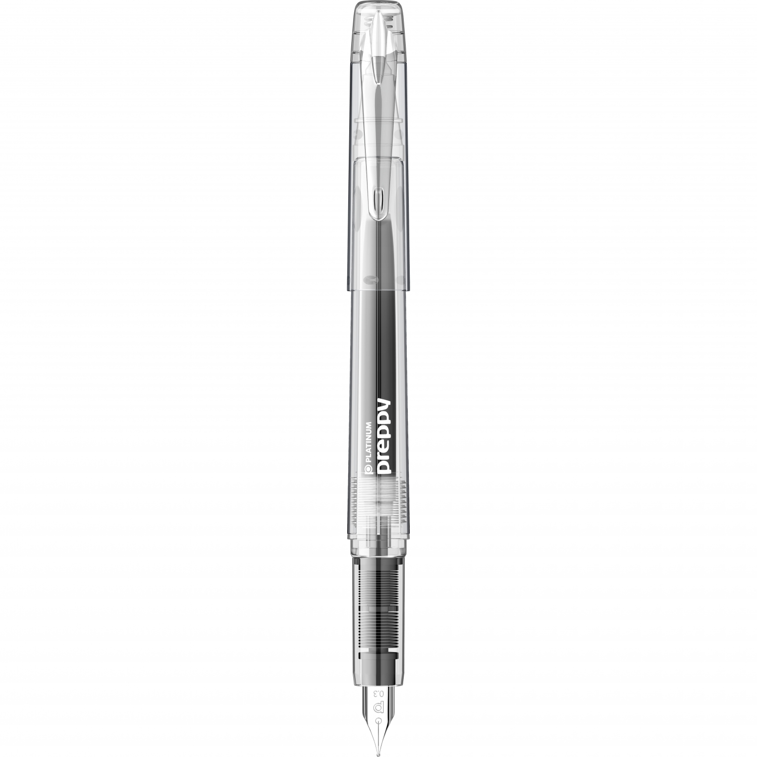 Platinum Preppy Clear Fountain Pen