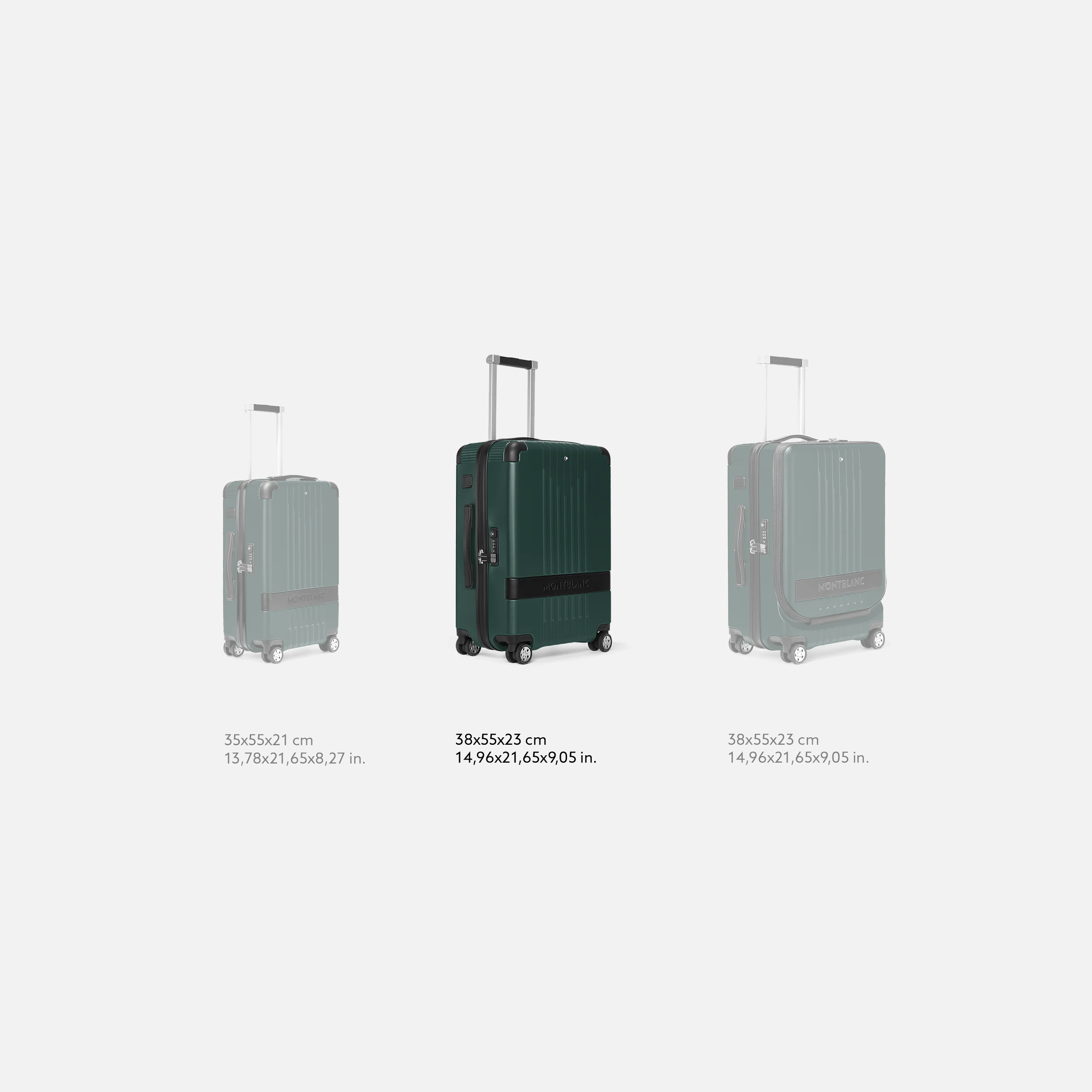 Montblanc MY4810 Cabin Trolley British Green