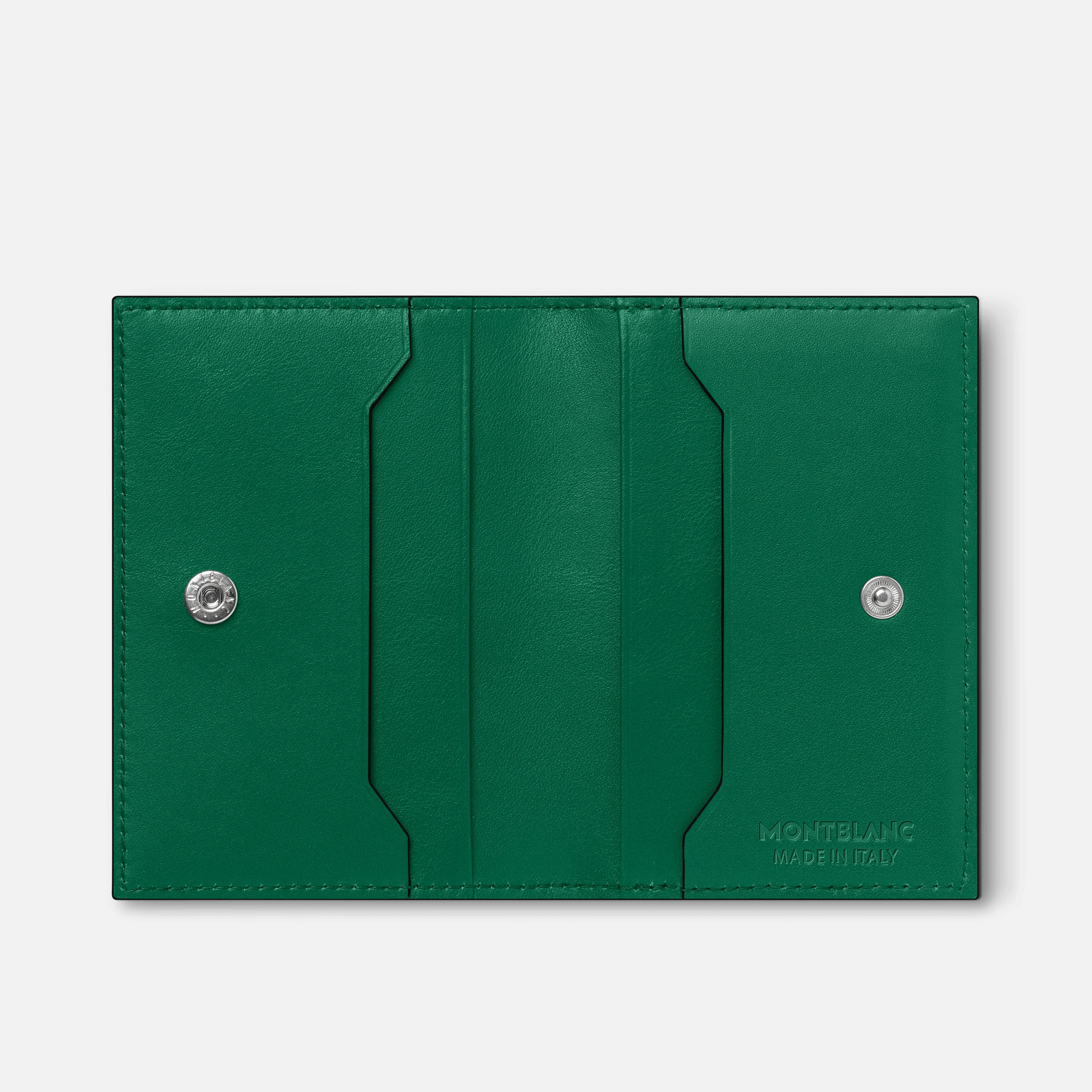 Montblanc Meisterstuck Selection Soft Card Holder 4cc Scottish Green - Pencraft the boutique
