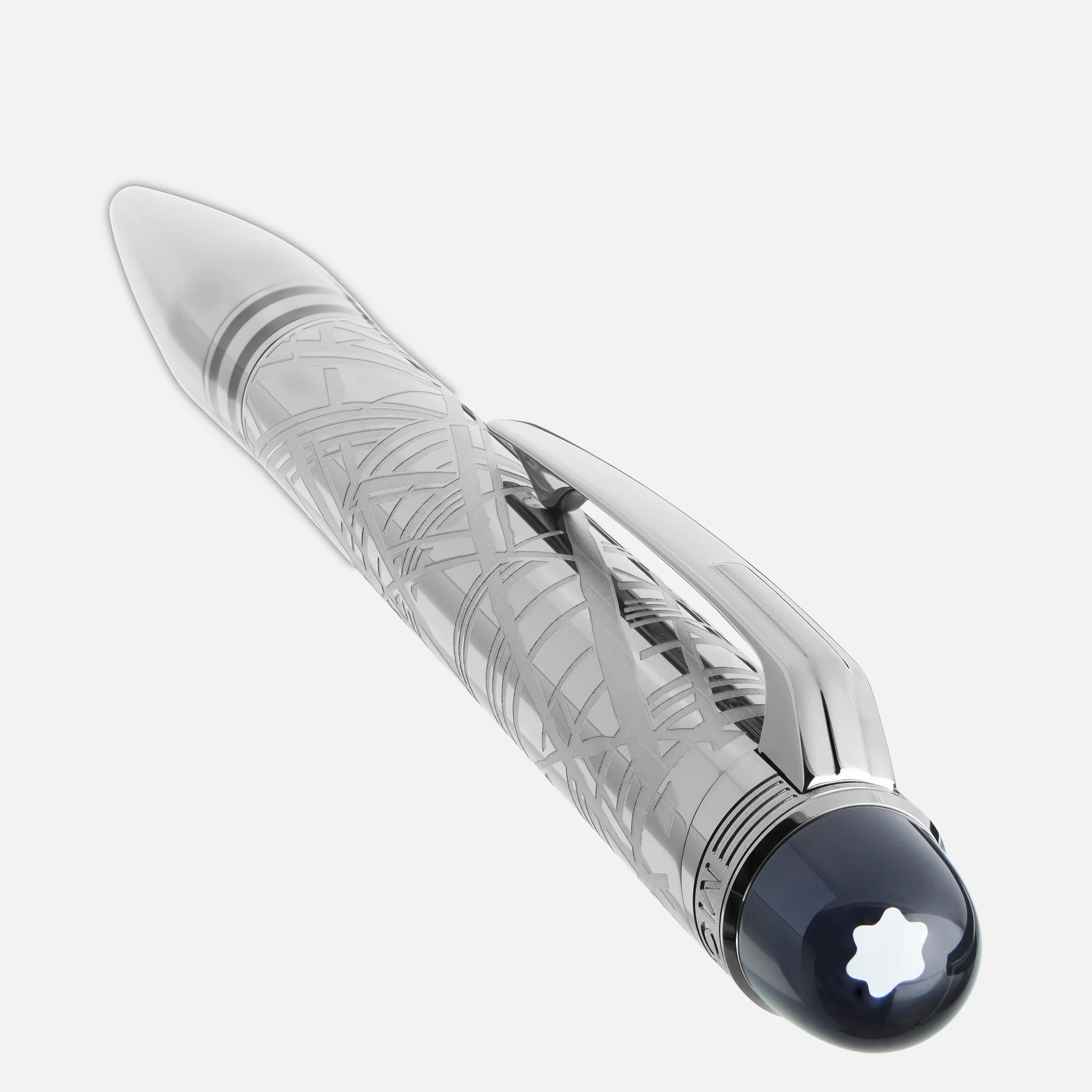 Montblanc Starwalker SpaceBlue Metal BallPoint - Pencraft the boutique