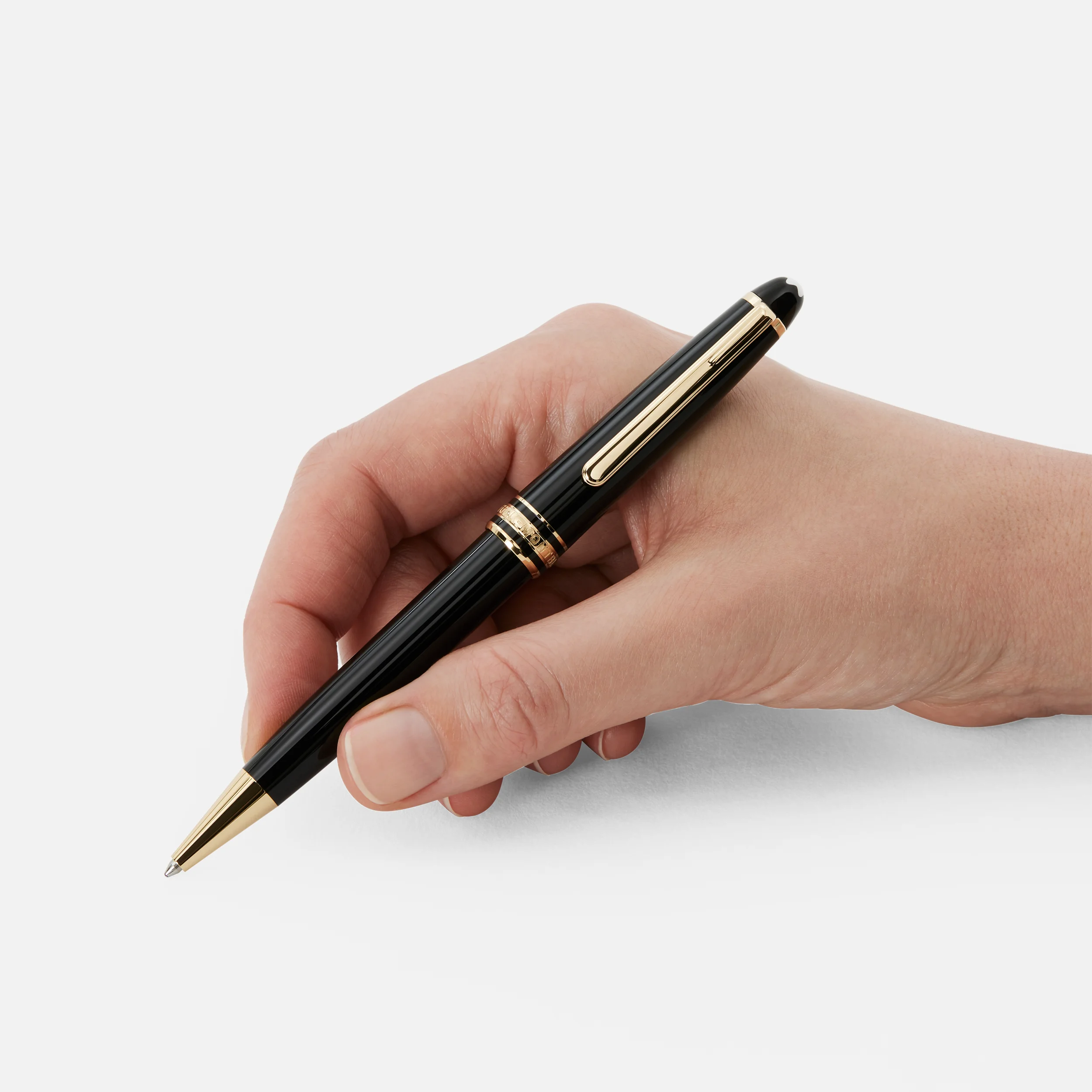 Montblanc Meisterstück Classique Gold-coated Ballpoint - Pencraft the boutique