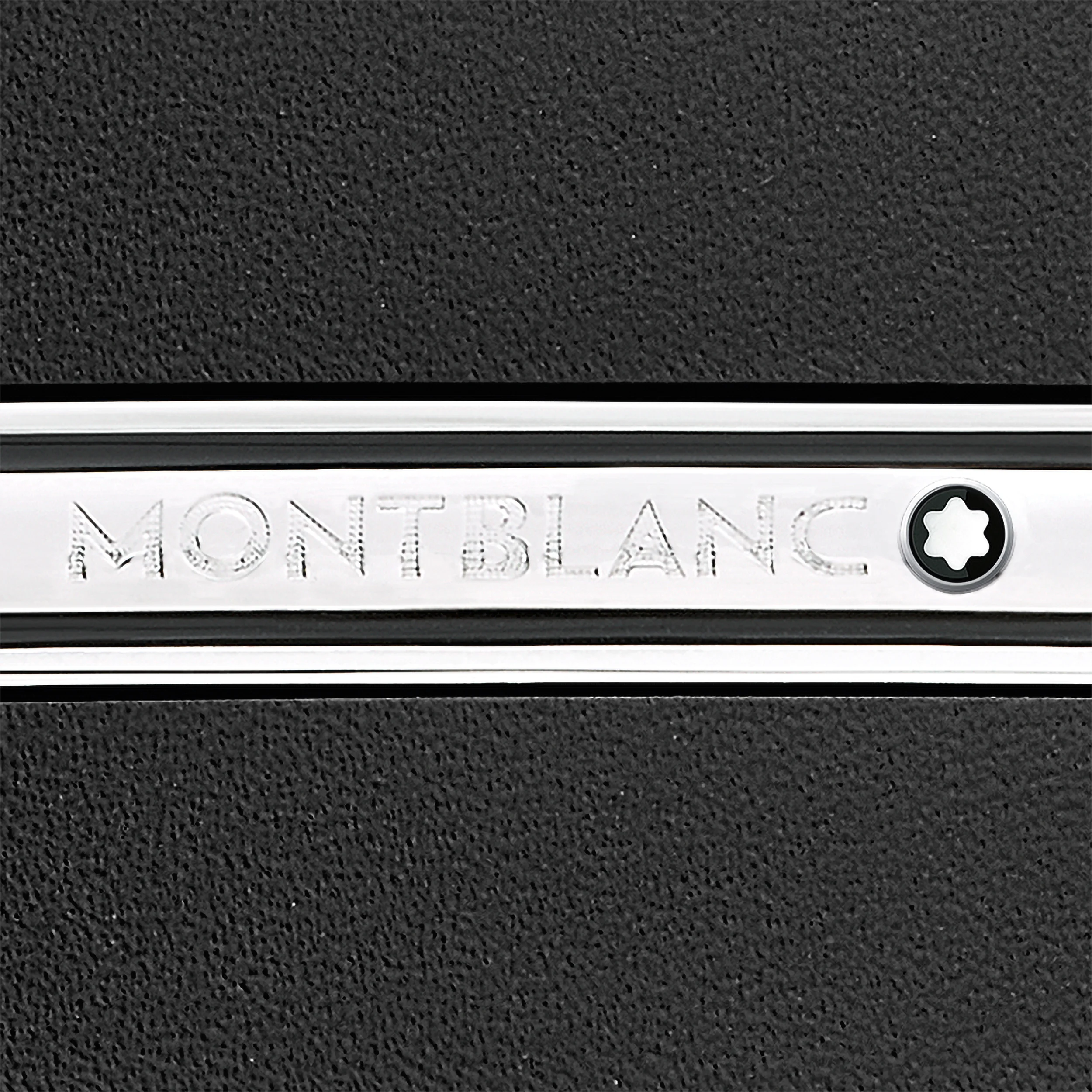 Montblanc Belt Sliding buckle stainless steel meisterstuck Black - Pencraft the boutique