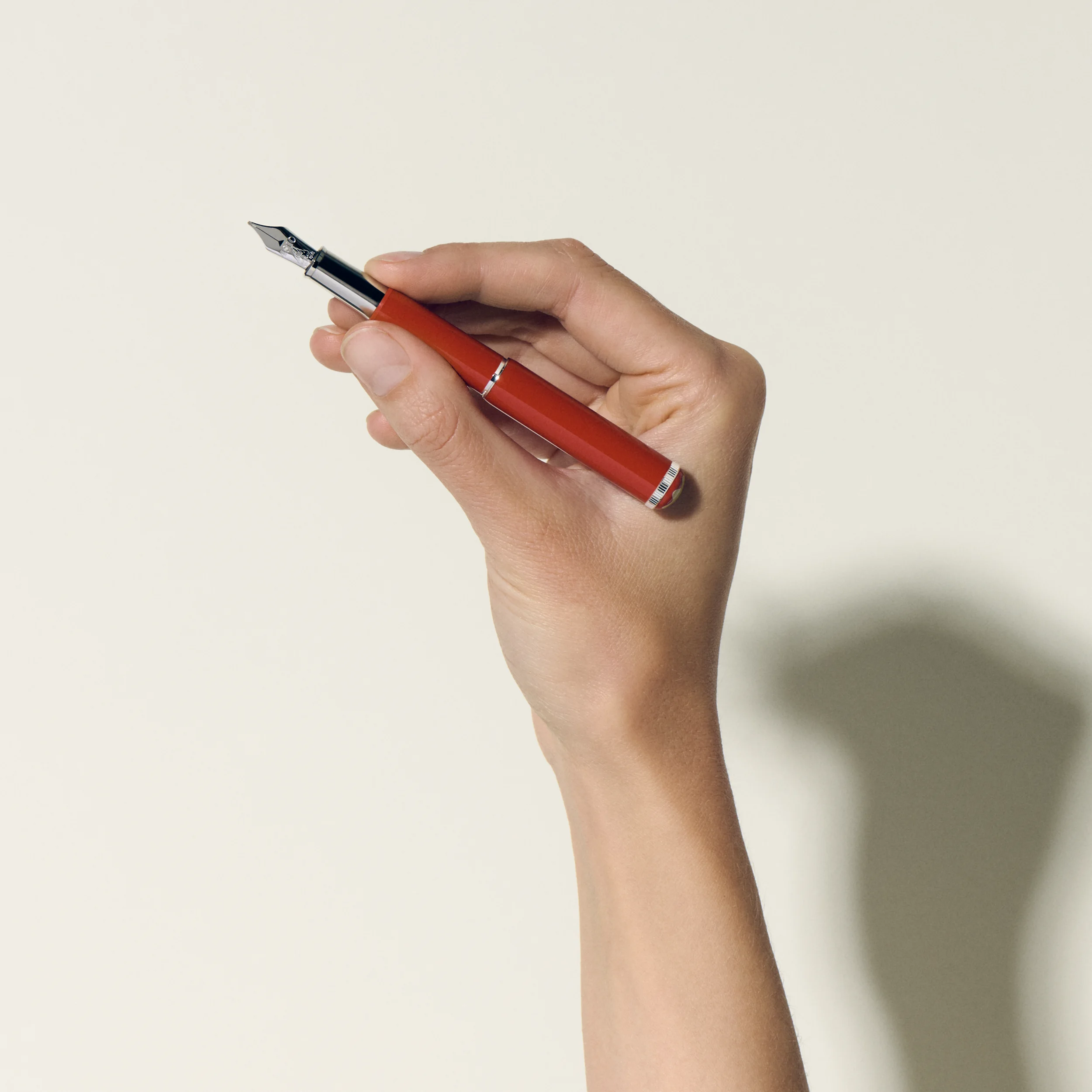 Montblanc Heritage Rouge et Noir Baby Coral Fountain Pen - Pencraft the boutique