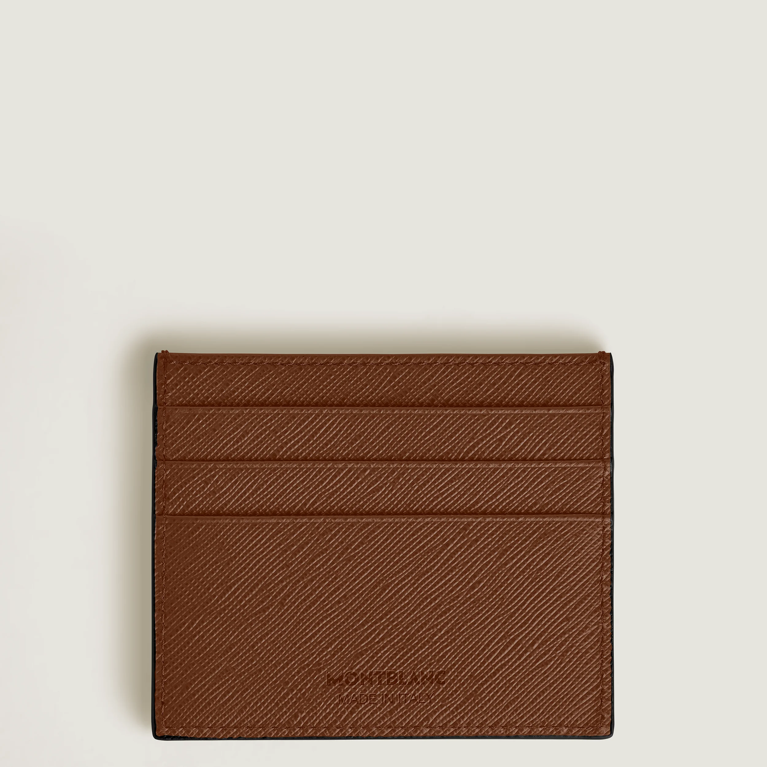 Montblanc Sartorial Card Holder 6CC Fauve - Pencraft the boutique