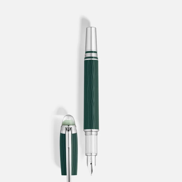 Montblanc StarWalker Polar Green Prescious Resin Fountain Pen - Pencraft the boutique