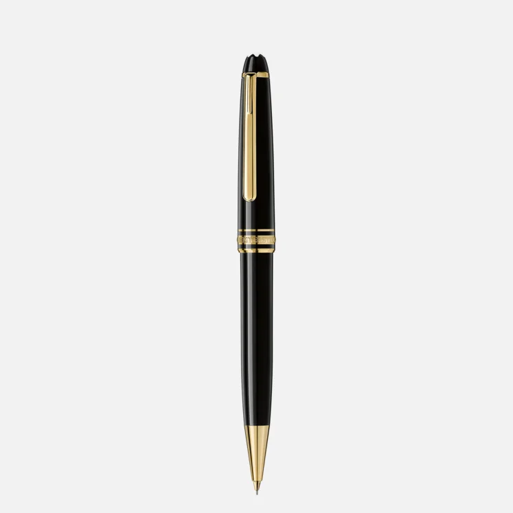 Montblanc Meisterstuck Classique Black Gold Pencil - Pencraft the boutique