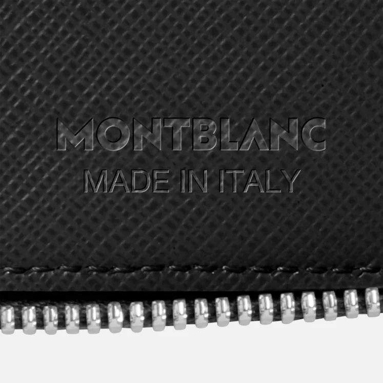 Montblanc Sartorial 5 Pen Pouch Zip Black - Pencraft the boutique