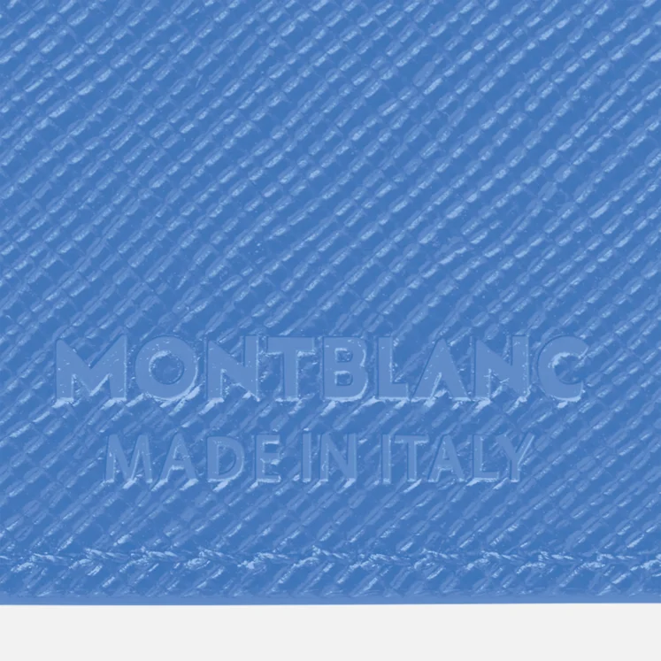 Montblanc Sartorial Card Holder 5cc Dusty Blue - Pencraft the boutique