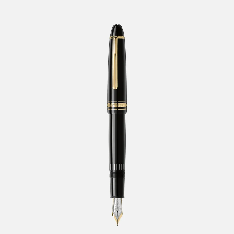 Montblanc Meisterstuck LeGrand Black Gold Fountain Pen - Pencraft the boutique