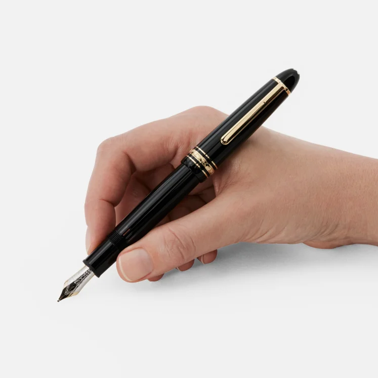 Montblanc Meisterstuck LeGrand Black Gold Fountain Pen - Pencraft the boutique