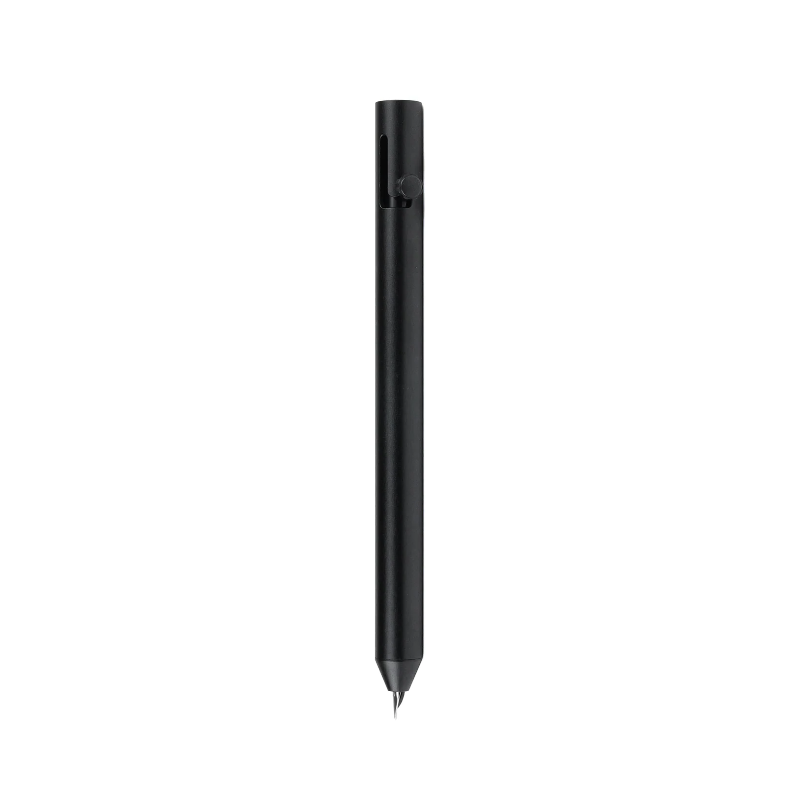 Ensso Black Aluminium Bolt Action Retractable Fountain Pen