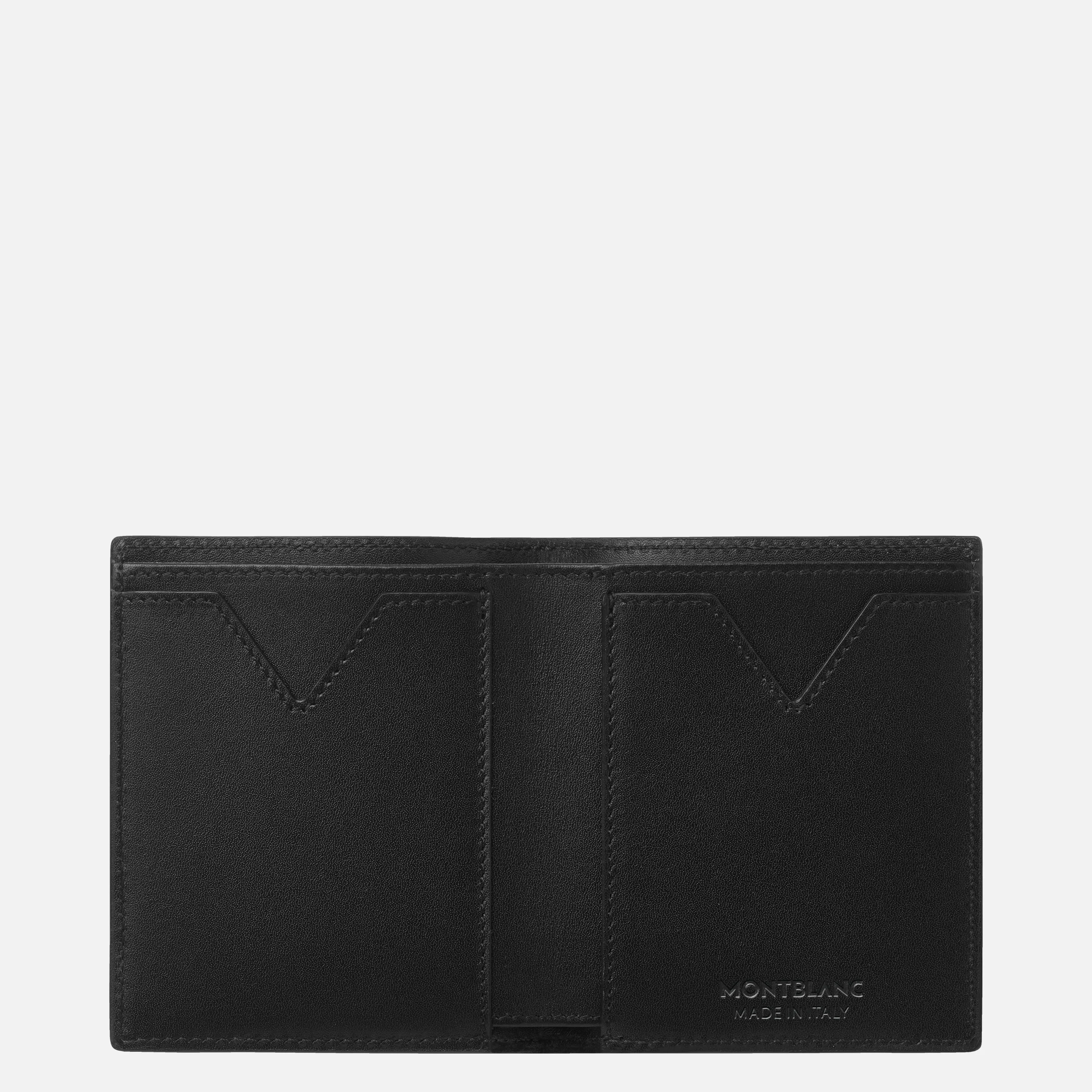 Montblanc Sartorial Business Card Holder with Banknote Compartment Black Eco - Pencraft the boutique