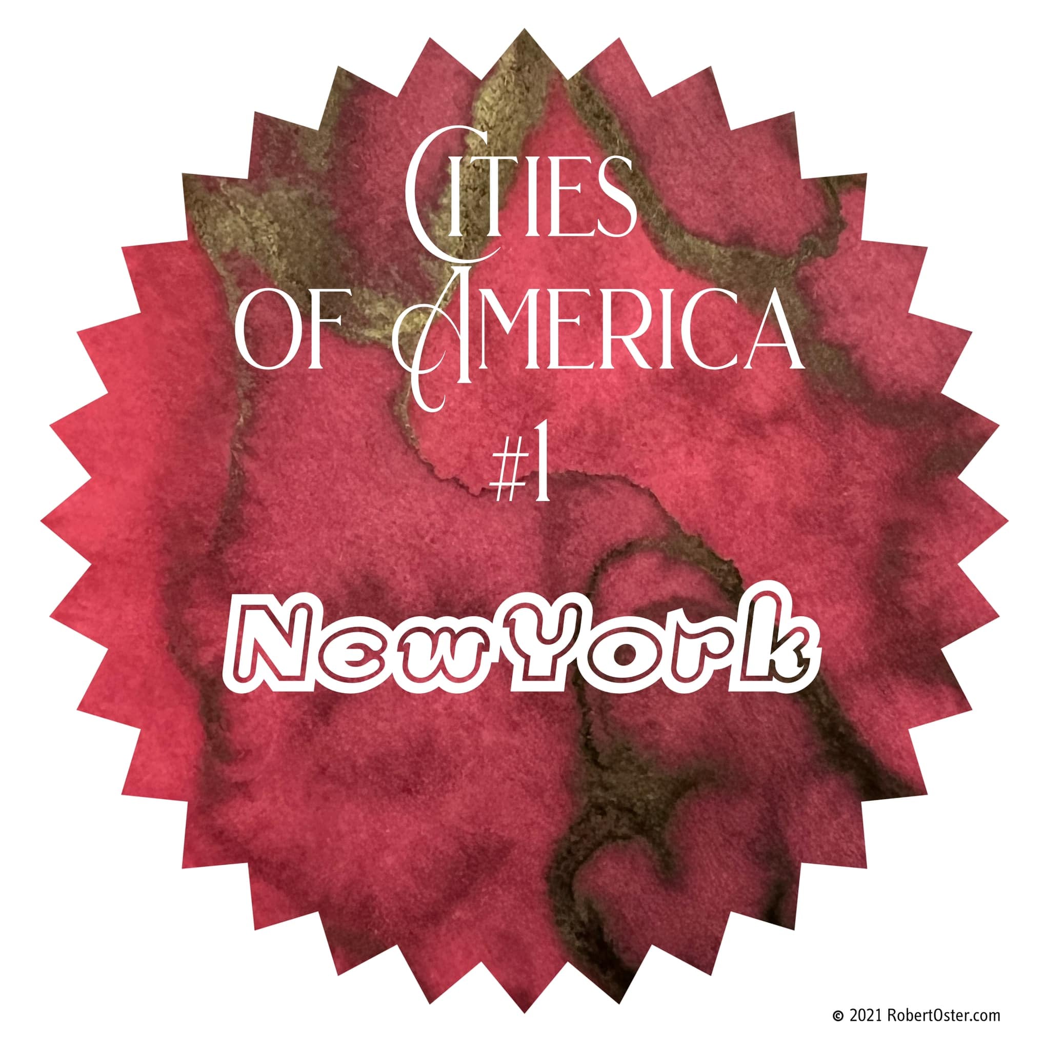 Robert Oster Signature Ink Bottle Cities of America LE New York - Pencraft the boutique